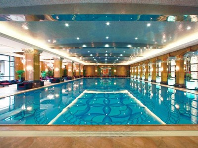 indoor pool - hotel chateau star river pudong shanghai - shanghai, china