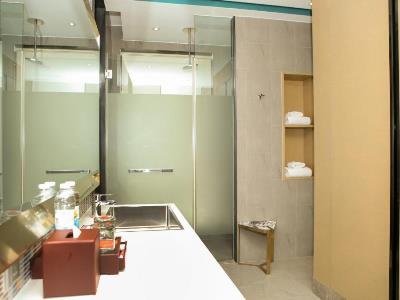 bathroom 1 - hotel minimax premier hongqiao - shanghai, china