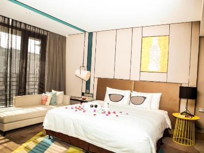 bedroom 1 - hotel minimax premier hongqiao - shanghai, china