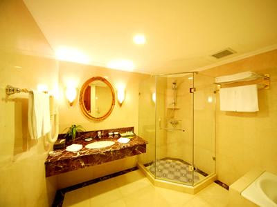 bathroom - hotel jin jiang pine city hotel - shanghai, china