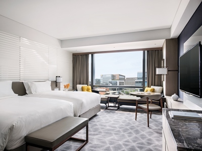 bedroom 2 - hotel cordis shanghai hongqiao - shanghai, china