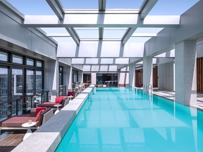 indoor pool - hotel cordis shanghai hongqiao - shanghai, china