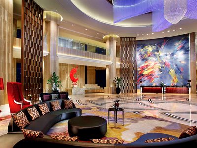 lobby - hotel sofitel guangzhou sunrich - guangzhou, china