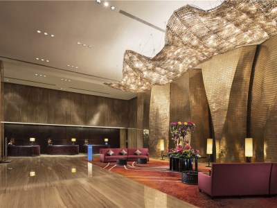 lobby - hotel hilton guangzhou tianhe - guangzhou, china