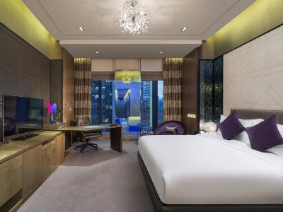 bedroom 1 - hotel w guangzhou - guangzhou, china