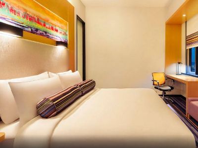bedroom 1 - hotel aloft guangzhou university park - guangzhou, china