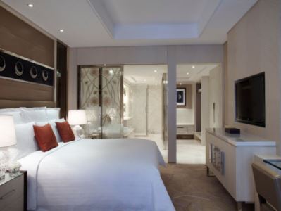 bedroom 2 - hotel guangzhou marriott hotel tianhe - guangzhou, china