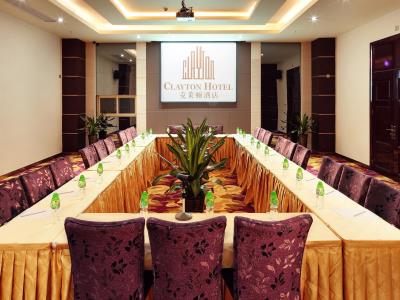 conference room 1 - hotel guangzhou clayton hotel - guangzhou, china