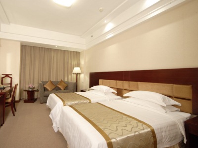 bedroom - hotel baiyun - guangzhou, china