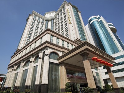 exterior view - hotel grand royal - guangzhou, china