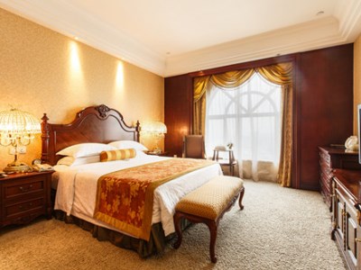 bedroom - hotel grand royal - guangzhou, china