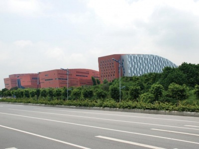 exterior view - hotel baiyun international convention center - guangzhou, china