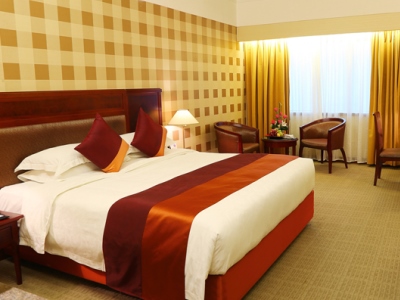 deluxe room - hotel asia international - guangzhou, china