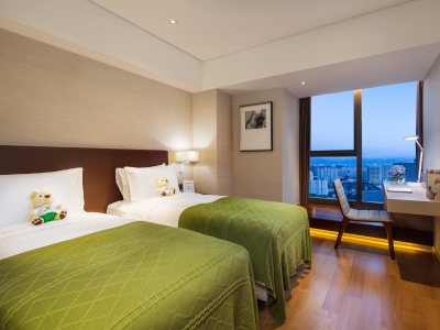 bedroom 4 - hotel somerset xindicheng - xian, china