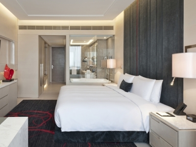 bedroom - hotel hilton xi'an high-tech zone - xian, china