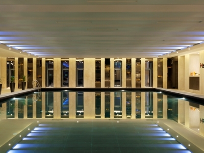 indoor pool - hotel hilton xi'an high-tech zone - xian, china