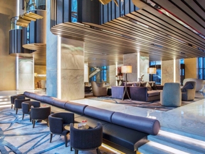 lobby - hotel hilton xi'an high-tech zone - xian, china