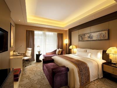 bedroom - hotel hilton xi'an - xian, china