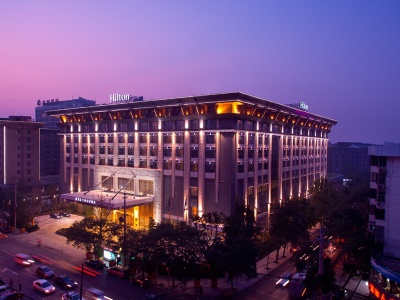exterior view - hotel hilton xi'an - xian, china