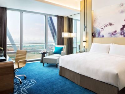 deluxe room 1 - hotel jw marriott hotel shenzhen bao'an - shenzhen, china