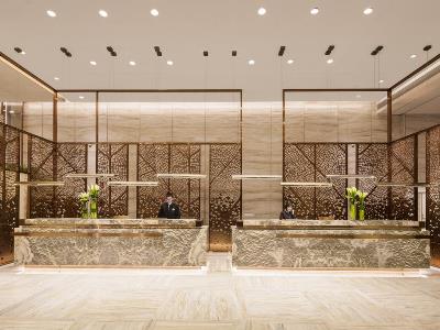 lobby 1 - hotel doubletree by hilton shenzhen longhua - shenzhen, china