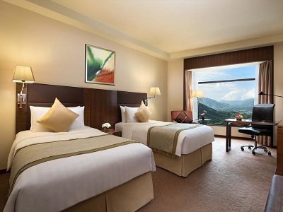 bedroom 4 - hotel shangri-la shenzhen - shenzhen, china