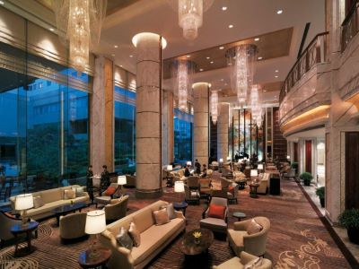 lobby - hotel shangri-la dalian - dalian, china