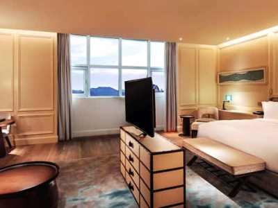 bedroom 3 - hotel hilton dalian golden pebble beach resort - dalian, china