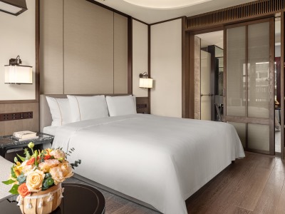 bedroom 2 - hotel pan pacific suzhou - suzhou-jiangsu, china