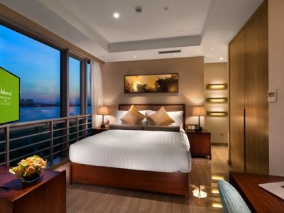 deluxe room - hotel oakwood hotel and residence suzhou - suzhou-jiangsu, china
