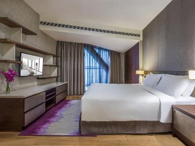 bedroom - hotel ascott raffles city chengdu - chengdu, china