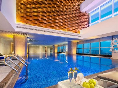 indoor pool - hotel hilton chengdu - chengdu, china