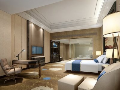 bedroom - hotel wanda vista changsha - changsha, china