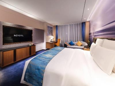 bedroom 1 - hotel novotel changsha int'l exhibition center - changsha, china