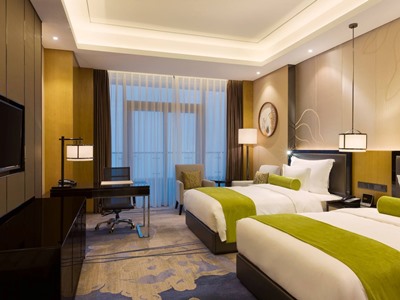 bedroom 2 - hotel wyndham yuelai - chongqing, china