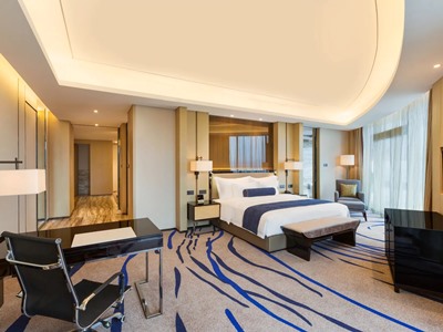 bedroom 1 - hotel wyndham yuelai - chongqing, china