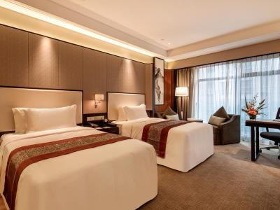 bedroom - hotel howard johnson jinyi chongqing - chongqing, china