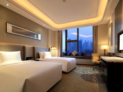 bedroom 2 - hotel wyndham grand plaza royale huayu - chongqing, china