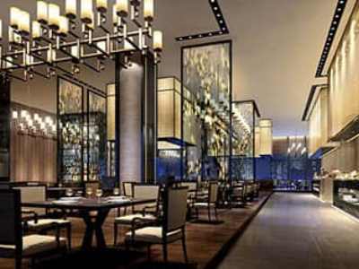 restaurant 1 - hotel wyndham grand plaza royale huayu - chongqing, china