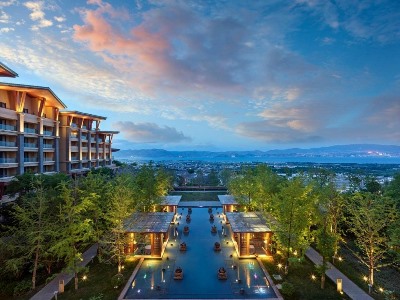 exterior view - hotel hilton dali resort and spa - dali, china