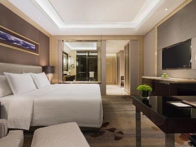 bedroom - hotel wanda realm dandong - dandong, china
