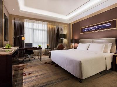 bedroom 1 - hotel wanda realm dandong - dandong, china