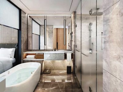 bathroom - hotel hilton foshan shunde - foshan, china