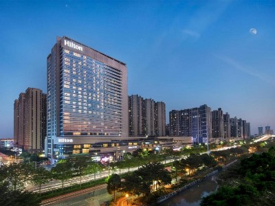 exterior view - hotel hilton foshan - foshan, china