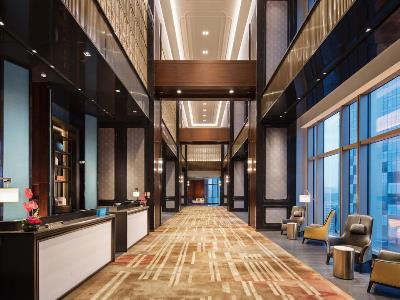 lobby 1 - hotel hilton fuzhou - fuzhou, china