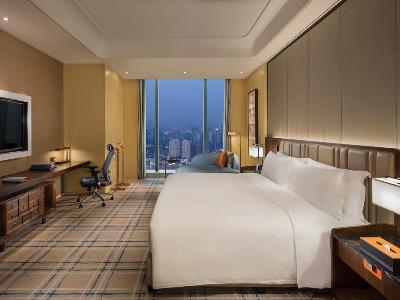 bedroom 2 - hotel hilton fuzhou - fuzhou, china