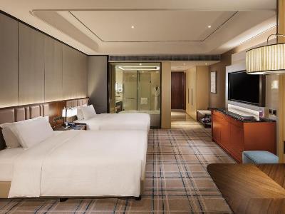 bedroom 1 - hotel hilton fuzhou - fuzhou, china