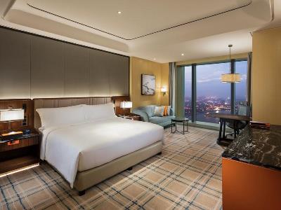 bedroom 4 - hotel hilton fuzhou - fuzhou, china