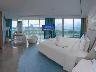 bedroom - hotel mangrove tree haitang bay sanya - sanya, china