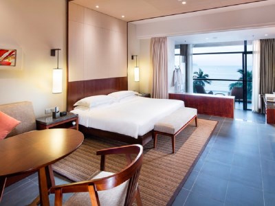 bedroom - hotel hilton sanya yalong bay - sanya, china